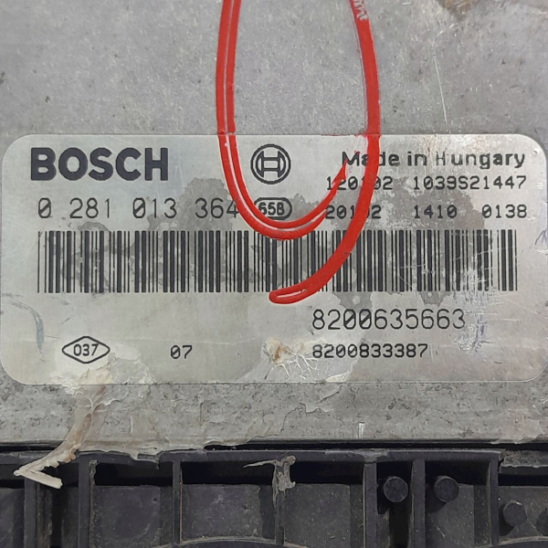 MÓDULO INJEÇÃO ELETRÔNICA RENAULT MASTER 2.5 2013    206650