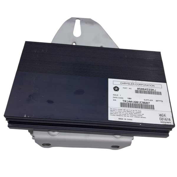 MÓDULO AMPLIFICADOR SOM ORIGINAL  JEEP GRAND CHEROKEE 3.6 2012 210053