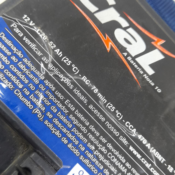 BATERIA CRAL 52AH    212410