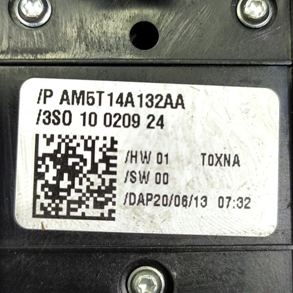 BOTÃO VIDRO ELÉTRICO PORTA DIANTEIRA ESQUERDA FORD NEW FIESTA 2012    126526