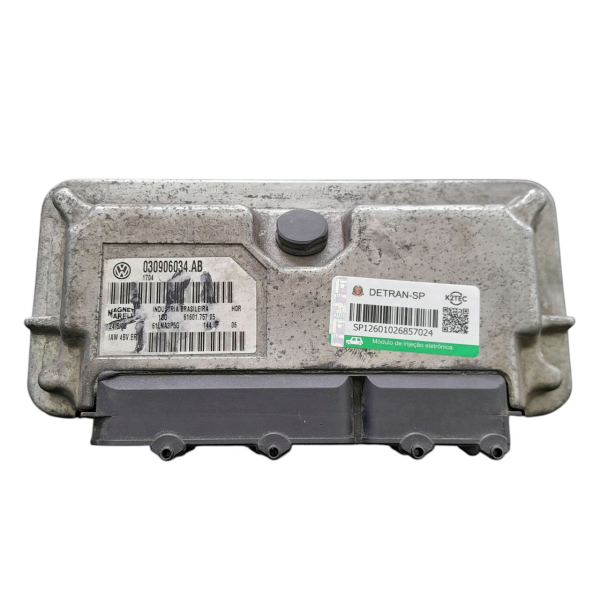 MÓDULO INJEÇÃO ELETRÔNICA VW FOX 1.0 8V FLEX 030906034AB    214514