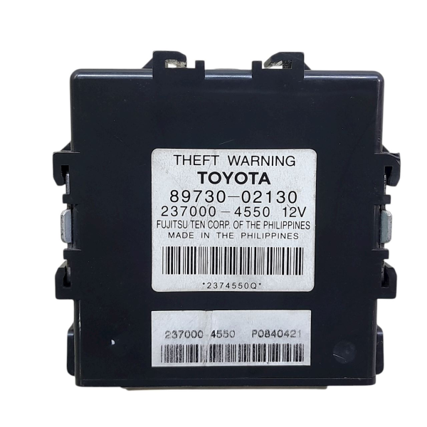 MÓDULO CENTRAL ALARME  TOYOTA COROLLA XLI 1.8 2009 213339