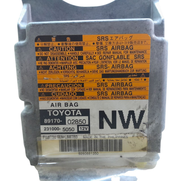 MÓDULO AIRBAG  TOYOTA COROLLA XLI 1.8 2009 213324