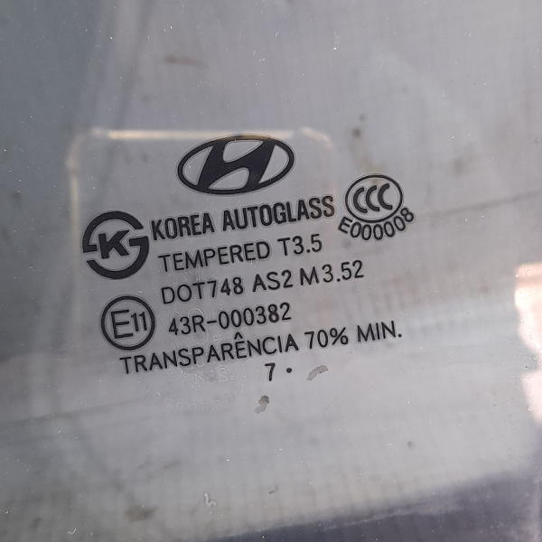 VIDRO DIANTEIRO ESQUERDO  HYUNDAI SANTA FE 2.7 2008 214152