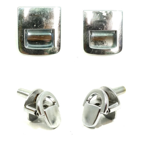 Gancho Alça Carga Porta-malas Vw Tiguan 2012    4758 Cromado
