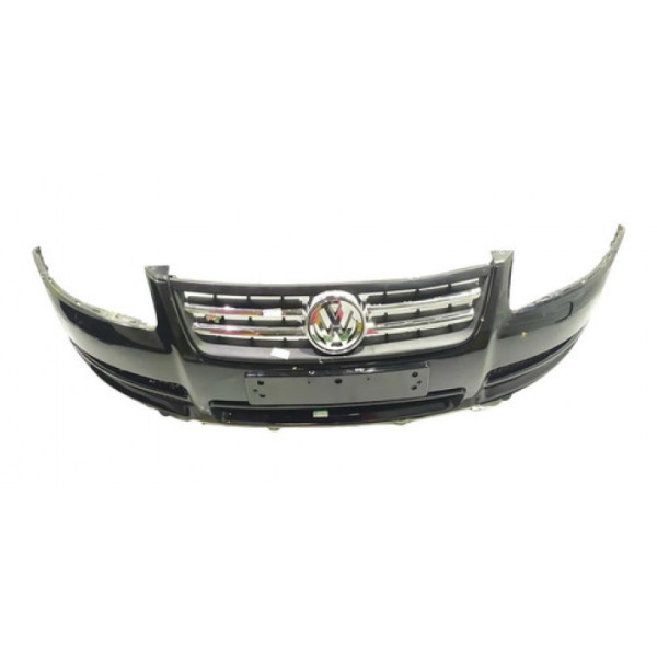 Parachoque Dianteiro Vw Touareg 2005 1301 Detalhe Preto