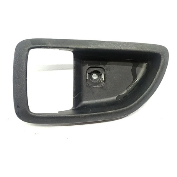 Acabamento Maçaneta Interna Dianteira Esquerda Kia Soul 2010 Preto Dianteira