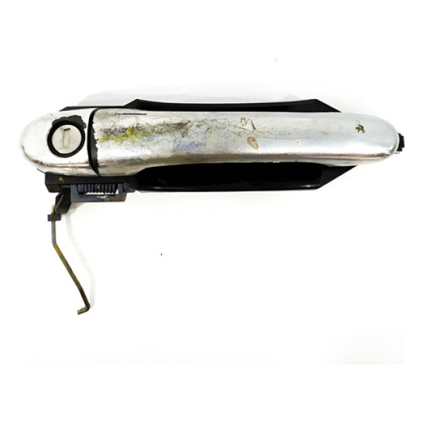Maçaneta Externa Dianteira Esquerda Fiat Siena 2008 111215 Prateado