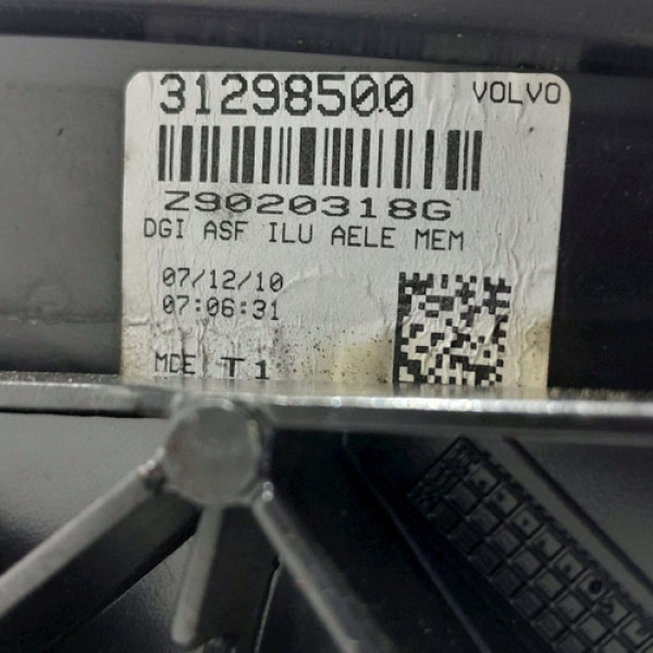 Retrovisor Direito Volvo Xc60 3.0t Dynamic 2011 V1630 - P37