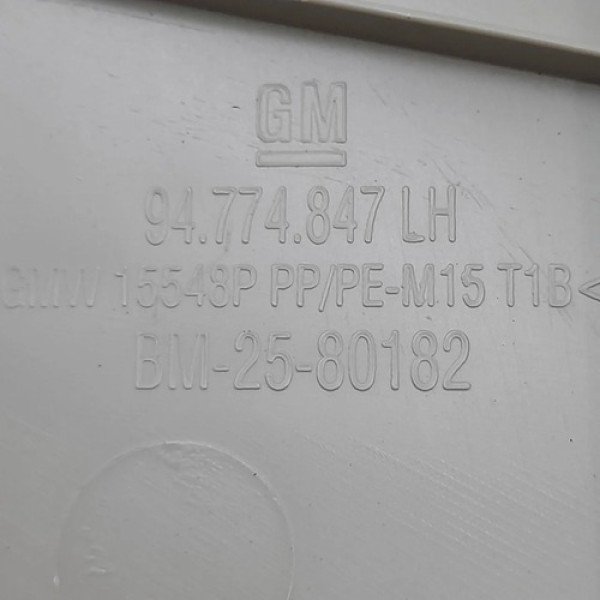 Acabamento Esquerdo Coluna Traseira  Gm Cobalt 1.4  2014 213
