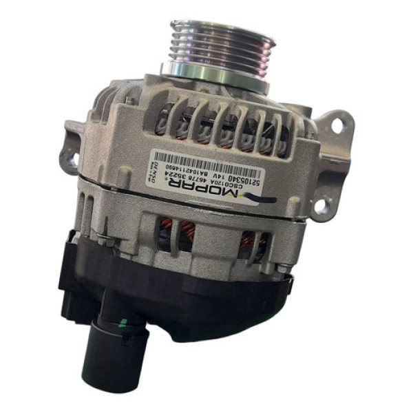 Alternador Fiat Mobi 1.0 4 Cilindros 2017 A 2021 52105340   