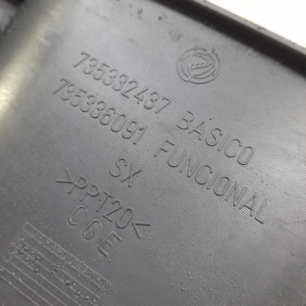 Puxador Traseiro Direito  Fiat Siena Hlx 1.8 2006 215727