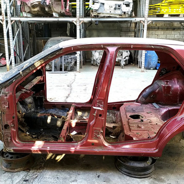Coluna Central Esquerda Fiat Palio Ed 1997 58883