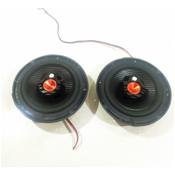Par Alto-falante Bomber 50w    142151 Preto Com Detalhe Vermelho