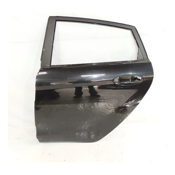 Porta Traseira Ford Fiesta 2013    126415 Traseira Preto