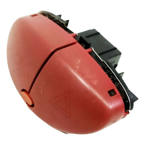 Botão Pisca-alerta Trava Portas Peugeot 206 2008 10939 Vermelho