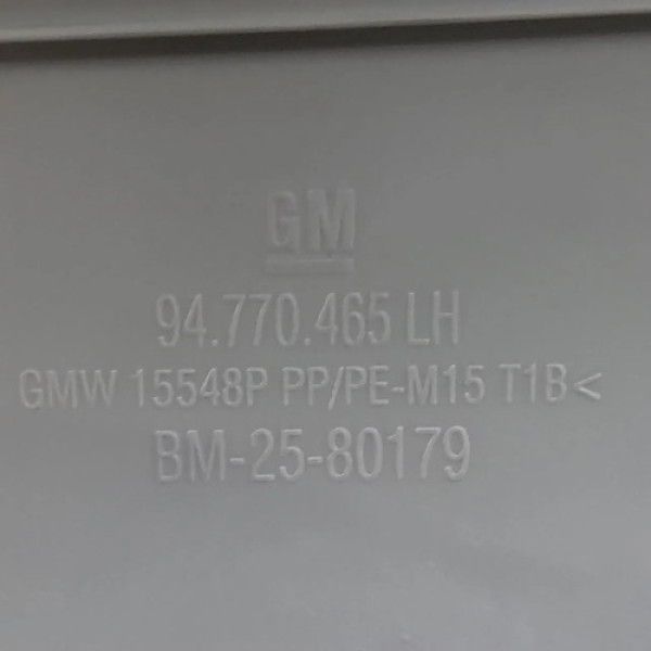 Acabamento Esquerdo Coluna Para Brisa  Gm Cobalt 1.4  2014 2