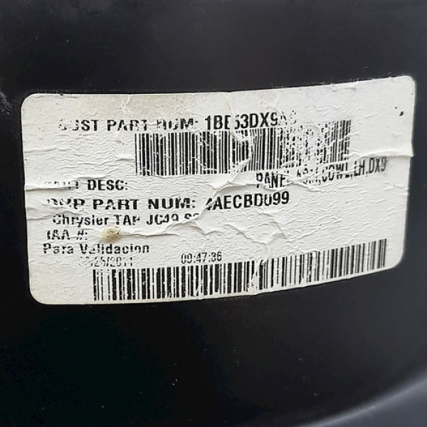 Acabamento Pé Coluna Esquerda  Dodge Journey R/t 2012 201956