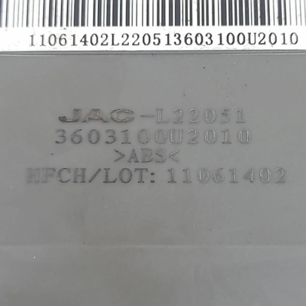 Módulo Assistente Estacionamento  Jac J6 2.0 2012 215239 Não Informado
