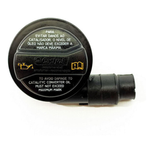 Gargalo Enchimento Óleo Motor Vw Golf 1.6 8v Sr 2000    1038 Preto