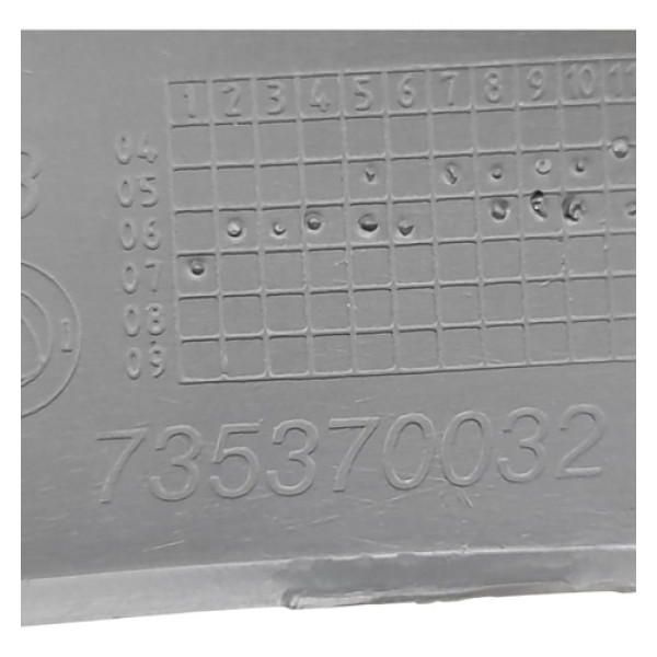 Acabamento Superior Direito Capa Painel Fiat Idea Elx 2008 1 Não Informado
