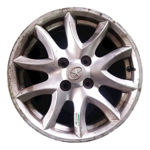 Roda Dianteira Direita Jac J3 Turin 2012 V1532 - P39 Prateado