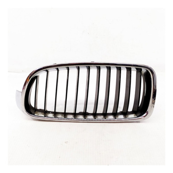 Grade Esquerda Capo Bmw Serie 3 2013    118967 Preto E Cromado Cromado