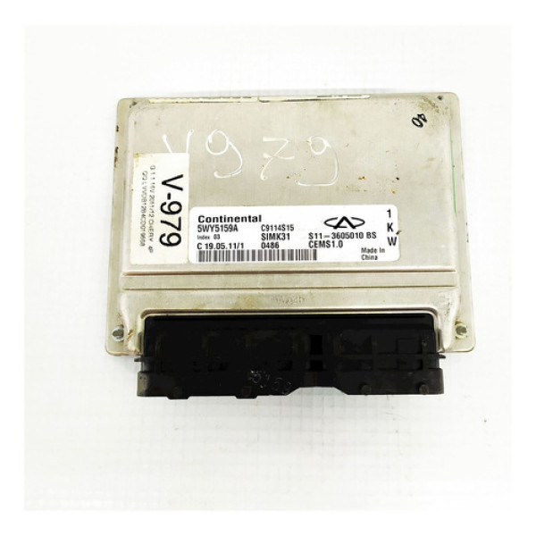 Módulo Injeção Eletrônica Chery Qq 1.1 16v 2011    137333