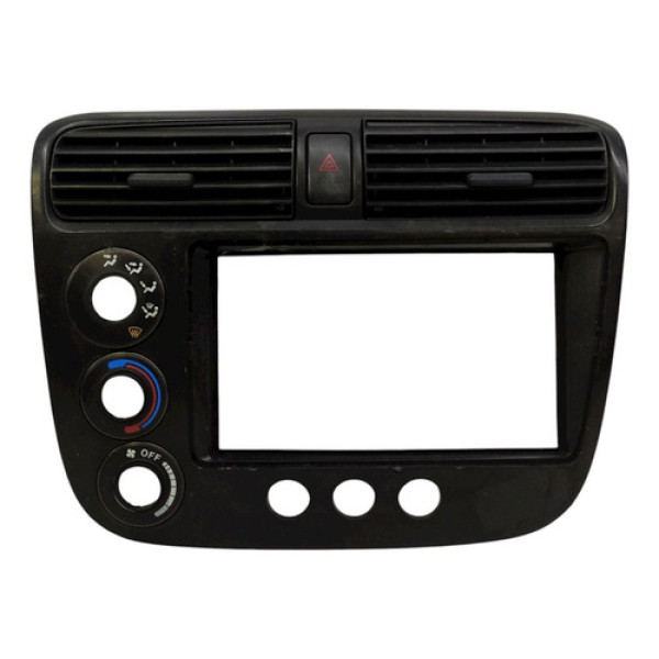 Moldura Central Painel Honda Civic 2003    204123