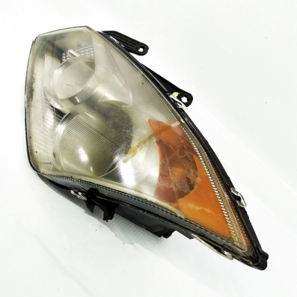 Farol Esquerdo Ford Fiesta 2009 Original 100523 Esquerdo