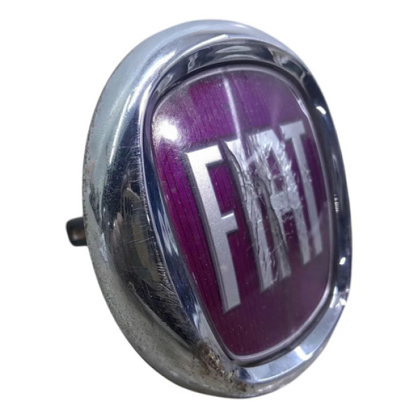 Emblema Botão Maçaneta Tampa Traseira  Fiat Siena 1.4 2015 2 Não Informado