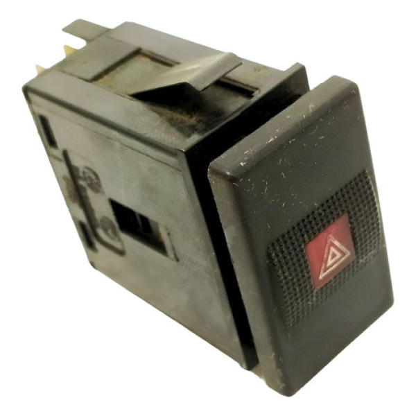 Botão Pisca-alerta Vw Santana Quantum 1995 Original 10762 Preto