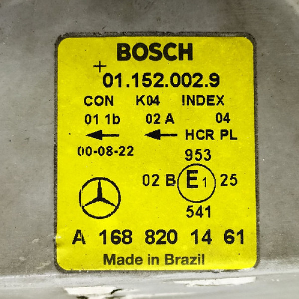 Farol Direito Mercedes-benz Classe A 190 2001 V1645 - P15 Esquerdo