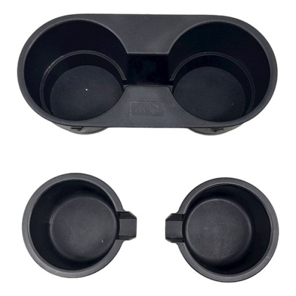 Porta Copo Central Superior Capa Painel Land Rover Freelande Preto