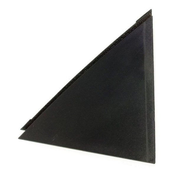 Moldura Externa Porta Traseira Esquerda Hyundai Hb20 1.0  20 Preto