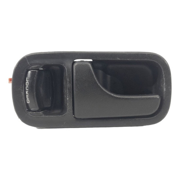 Maçaneta Interna Porta Dianteira Esquerda Nissan Quest 1995  Preto Dianteira