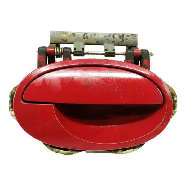 Maçaneta Externa Traseira Direita Meriva 2008 Original 21449 Vermelho Traseira