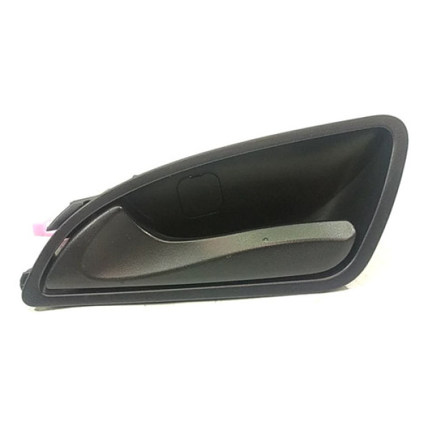 Maçaneta Interna Porta Dianteira Esquerda Hyundai Hb20 1.0   Preto Dianteira