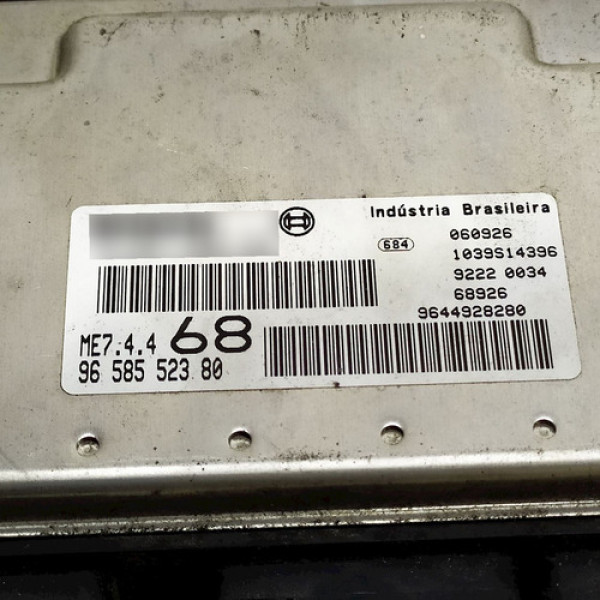  Módulo Injeção Citroen C3 1.6 16v    204178