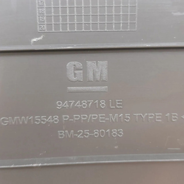 Acabamento Esquerdo Coluna Banco Traseiro  Gm Cobalt 1.4  20