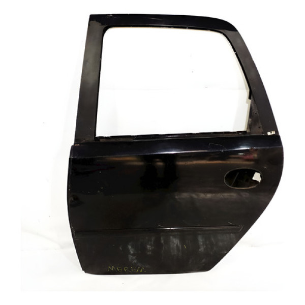 Porta Traseira Esquerda Gm Meriva 2006    43193 Traseira Preto