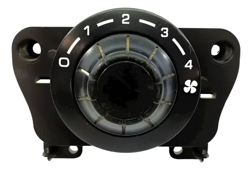 Botão Ar Condicionado Traseiro Citroen C4 2010    11694 Preto