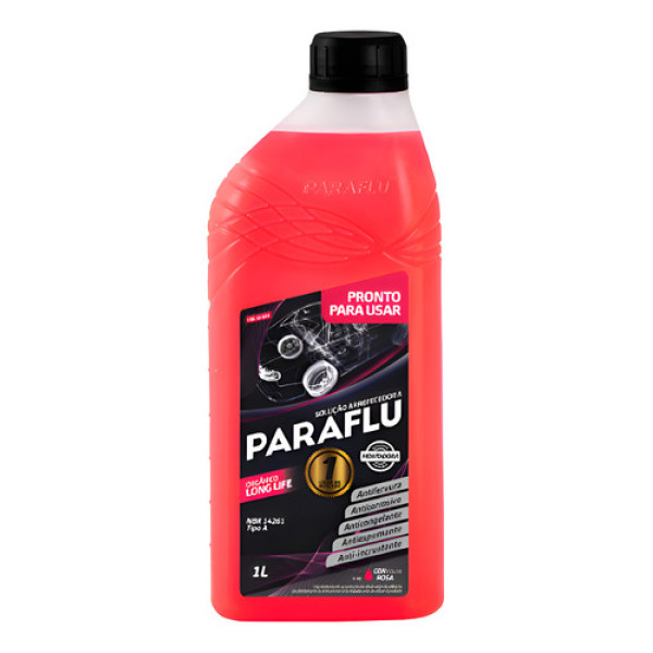Aditivo Para Radiador Paraflu Rosa Diluído Pronto Pra Uso