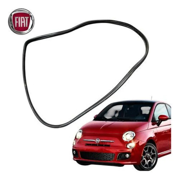 Borracha Porta Esquerda Fiat 500 2012 A 2015
