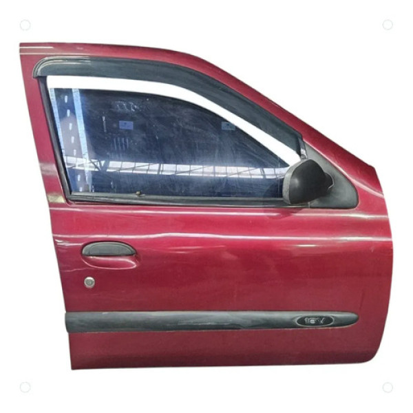 Porta Dianteira Direita Completa Renault Clio 1999 A 2012 Dianteira Direita