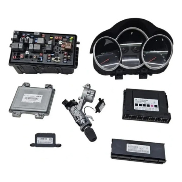 Kit Code Conjunto Injeção Gm Cruze 1.8 Lt 2013 2014 Completo