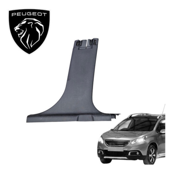 Acabamento Coluna Central Esquerda Peugeot 2008 Allure 2016