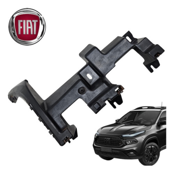 Suporte Guia Parachoque Traseiro Direito Fiat Toro 2022 Orig