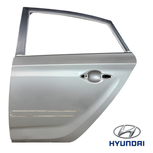 Porta Traseira Esquerda Hyundai Hb20s 2013 A 2019 Original Traseira Esquerdo Dourado