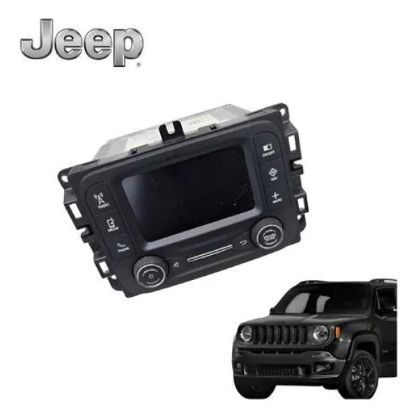 Rádio Multimídia Jeep Renegade 1.8 Longitude 2016 A 2019 Ori